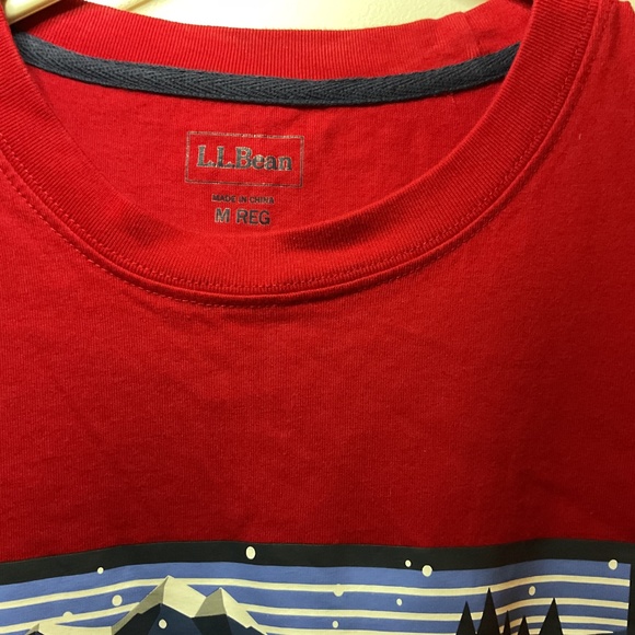 Men’s LL Bean Bundle , Zip Front Hoodie and Logo T Shirt - Picture 6 of 6